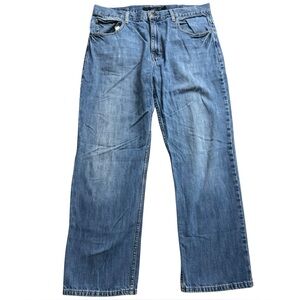 Calvin Klein Jeans Men’s Blue Denim Pants –‎ Straight Leg Medium Wash 36x28